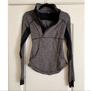 Lululemon 3/4 zip pullover jacket